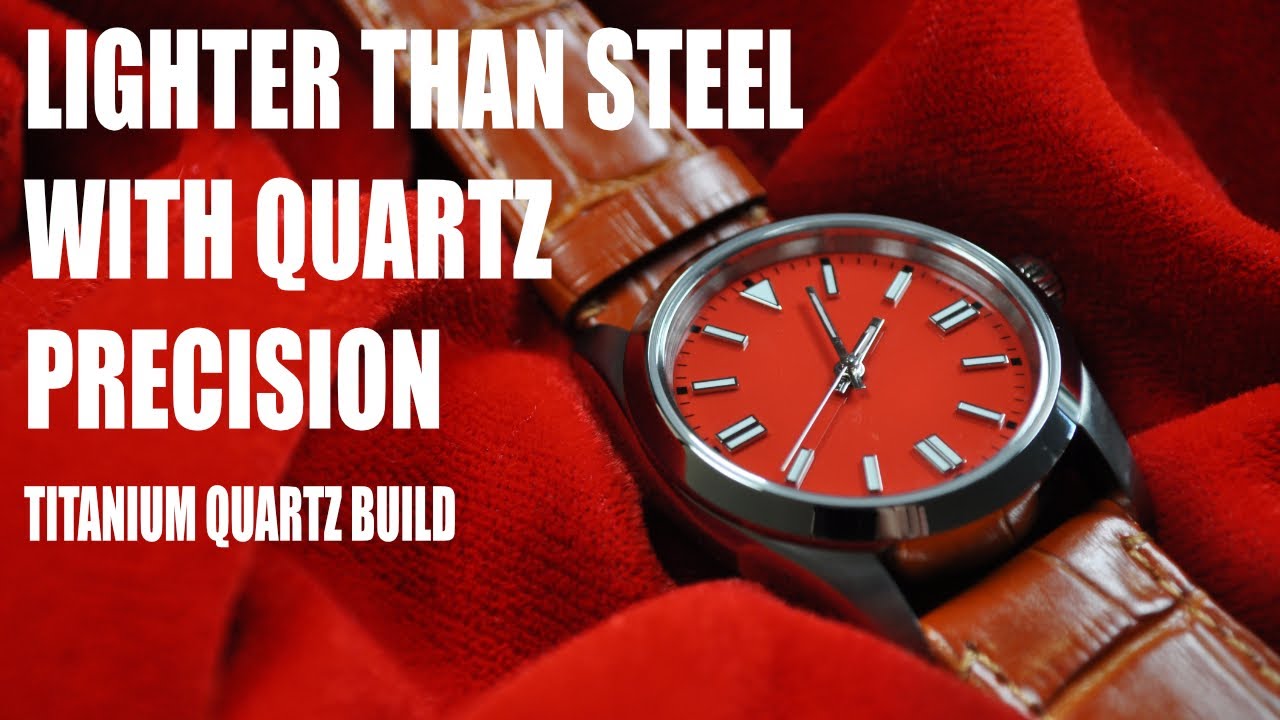 Building The Lightest & Thinnest VH31 Quartz Watch Possible