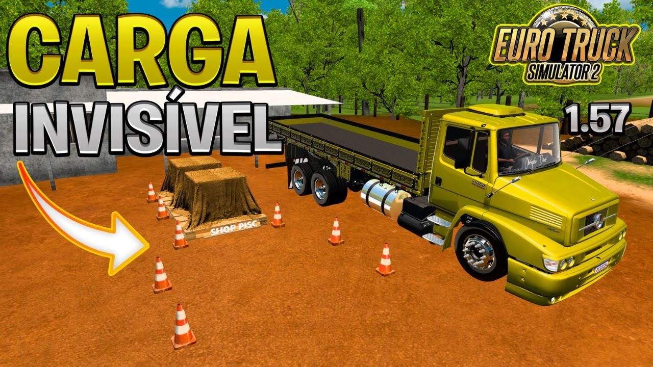 [ F&Aacute;CIL] COMO COLOCAR CARGA INVIS&Iacute;VEL EM CAMINH&Atilde;O R&Iacute;GIDOS NO ETS 2 1.57 / TRUCK E BITUCK