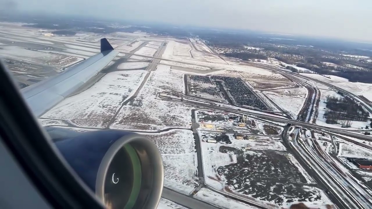 Delta Air Lines Airbus A330-300 | Take off & Landing Detroit - Amsterdam