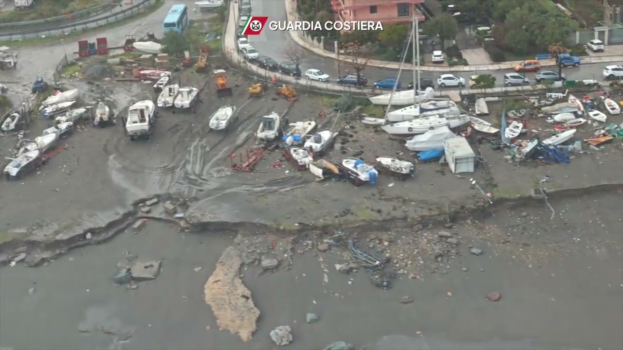 Video Guardia Costiera: Ciclone “Harry”: gli interventi della Guardia Costiera nel Sud Italia