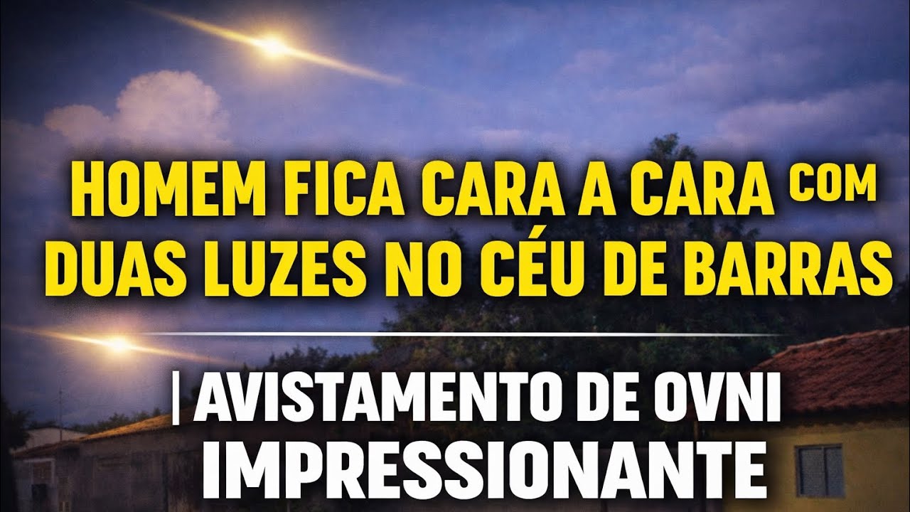 BARRAS PIAUÍ| MORADOR FICA FRENTE A FRENTE COM LUZES E FAZ FOTOGRAFIA IMPRESSIONANTE