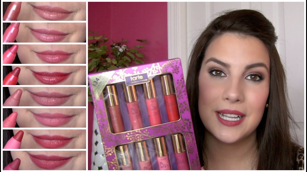 Обзор набора Tarte Pure Delights LipSurgence
