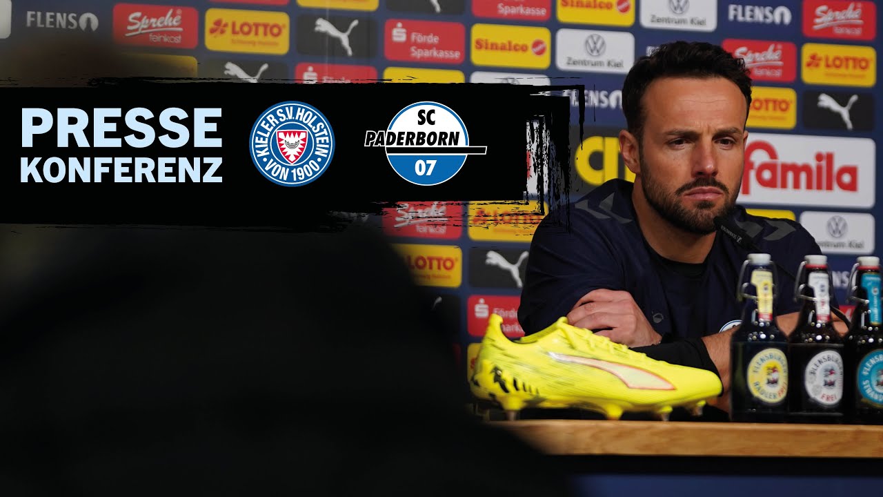 Die Pressekonferenz nach unserem Auswärtsspiel bei Holstein Kiel
