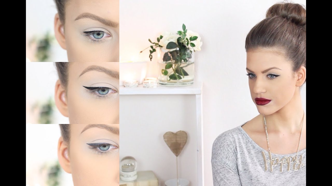 How to: The Perfect Eyeliner + 3 Eyeliner Looks