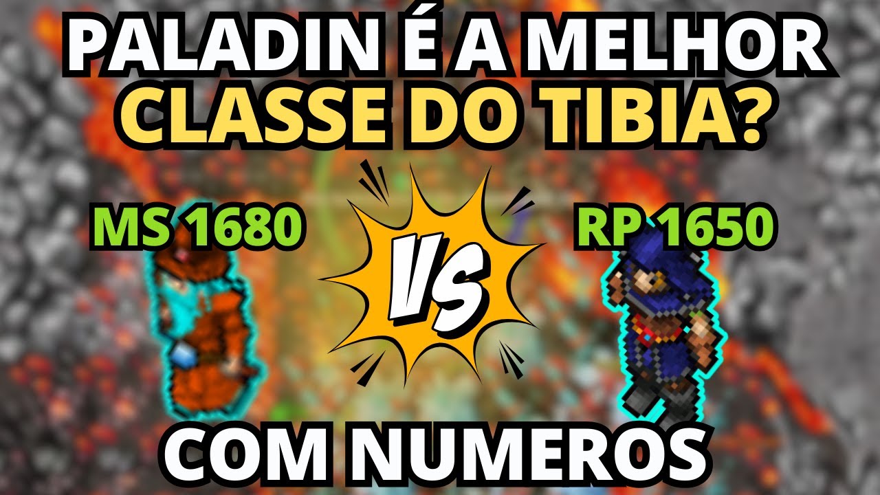 A REALIDADE DO PALADIN VS MASTER SORCERER NO TIBIA