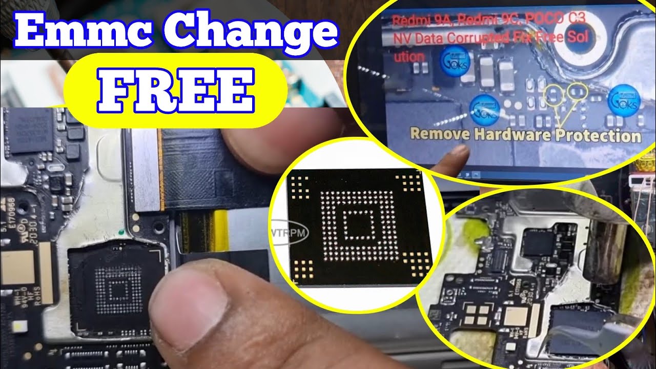 Emmc Change FREE 😱😱😱
