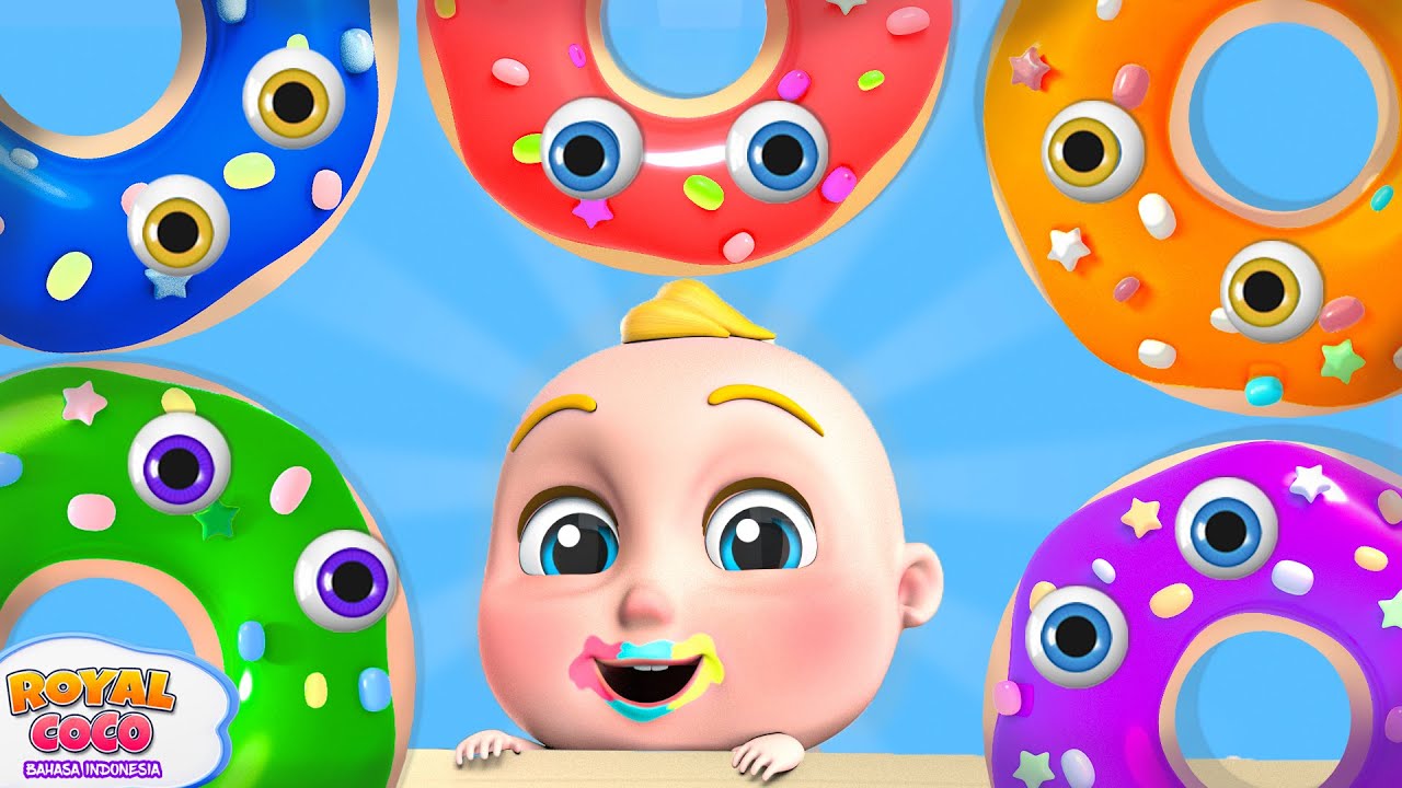 Pria Muffin Lagu - The Muffin Man | RoyalCoco Bahasa Indonesia - Lagu Anak Anak