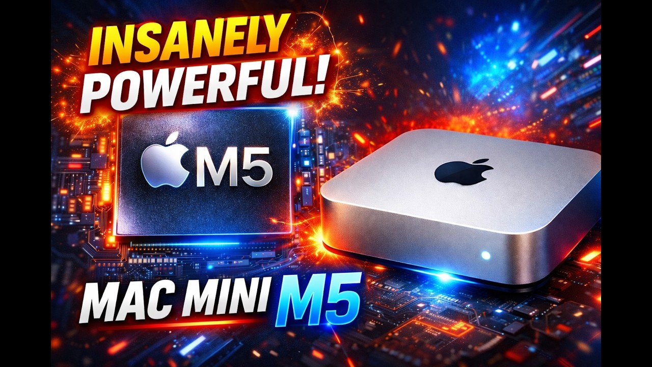 Утечка информации о Mac Mini с процессором Apple M5: «Убийца Mac Studio» за 599 долларов наконец-...