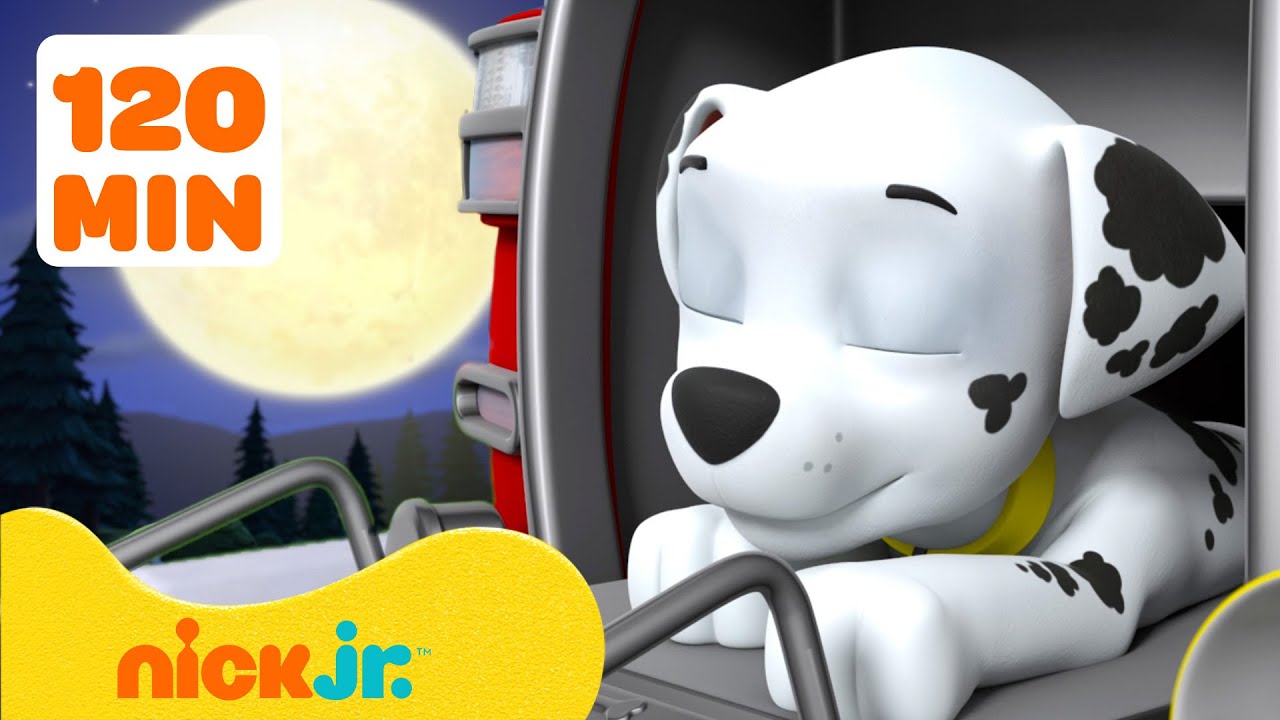 Psi Patrol na ratunek: 90 minut lekcji o zdrowych nawykach ułatwiających zaśnięcie 😴 | Nick Jr.