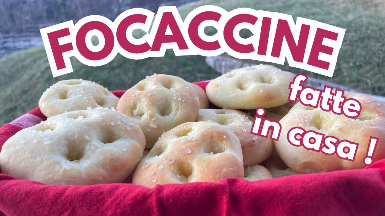 FOCACCINE SALATE Gustose e soffici! Le preparerai sempre!
