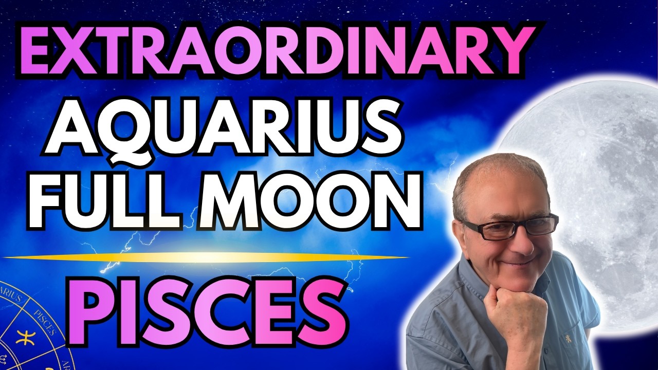 Pisces, Aquarius Full Moon Forecast - Deep Healing!