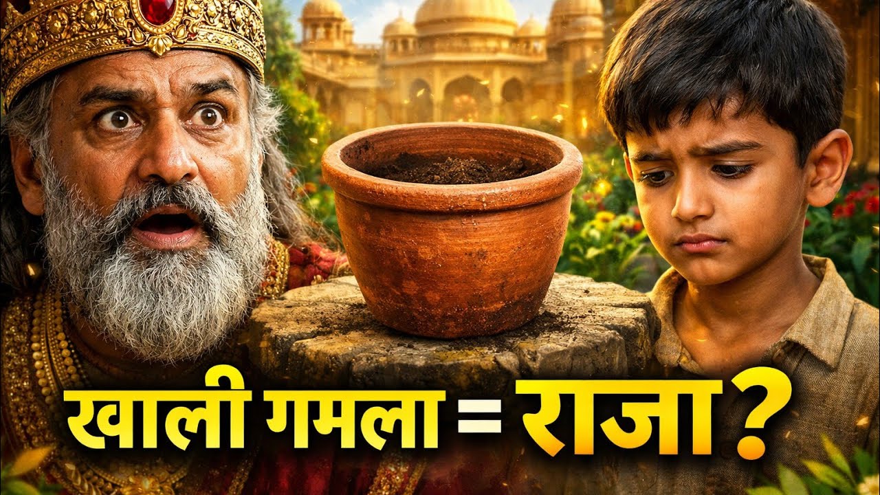 खाली गमला बना राजा 😢👑 | ईमानदारी की सबसे सच्ची कहानी | Motivational Story in Hindi