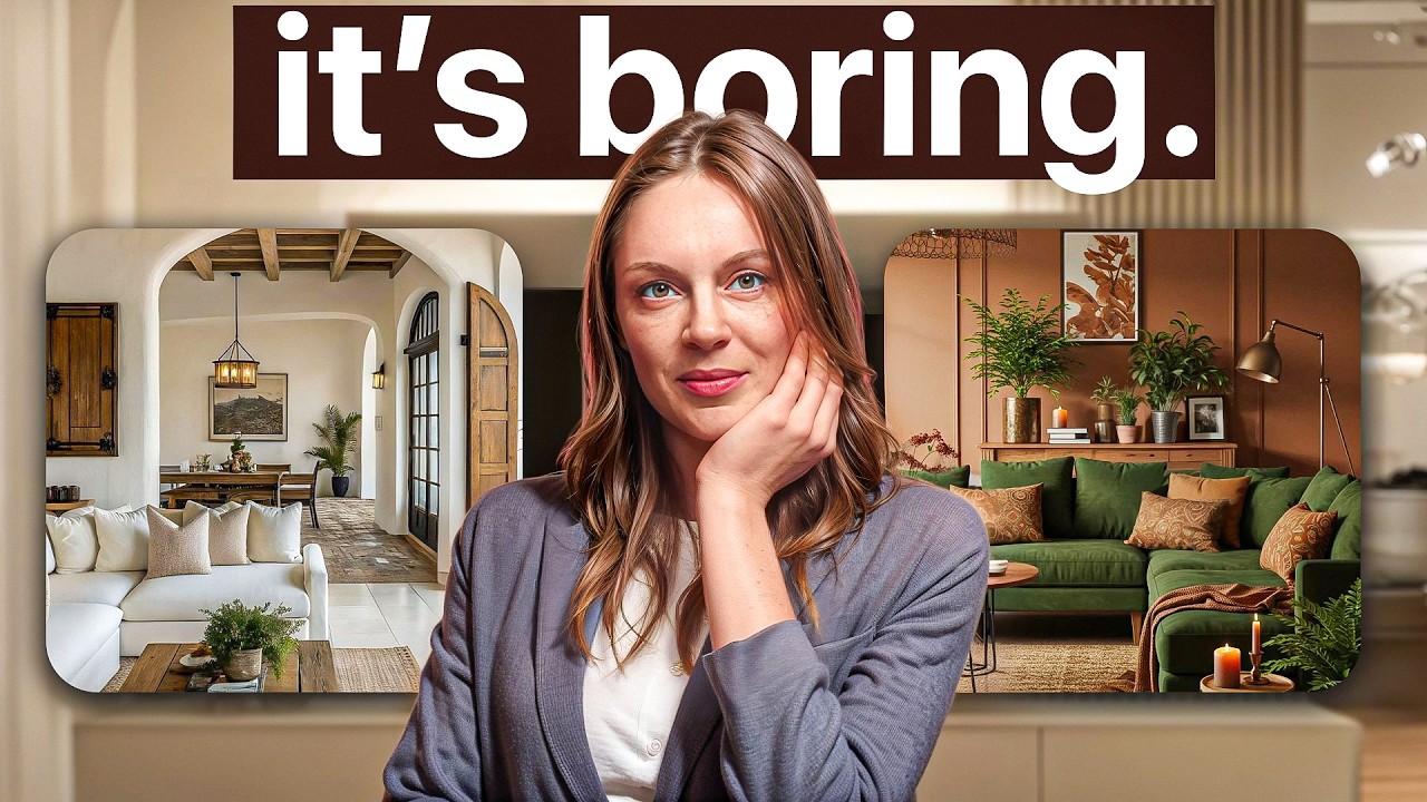 this is why your interior design is boring.