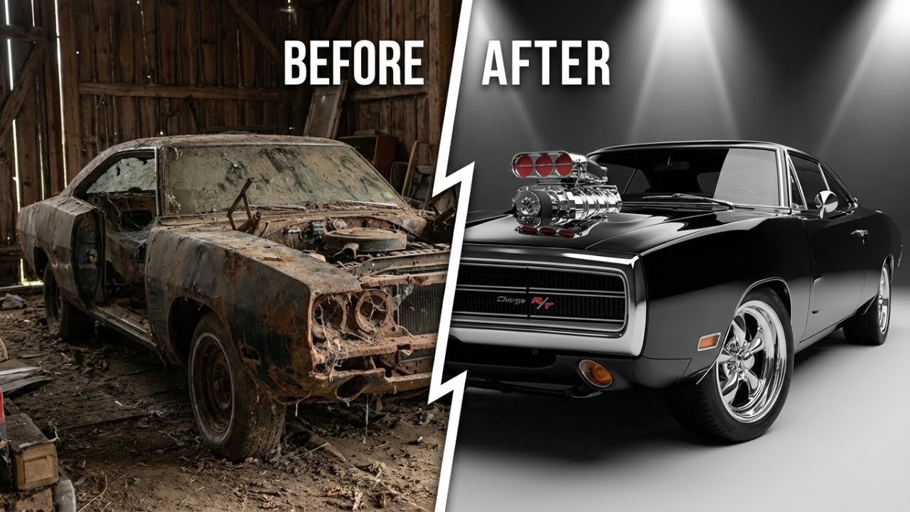 Restoring Dom Toretto’s 900HP Dodge Charger! 💀 (Satisfying ASMR)