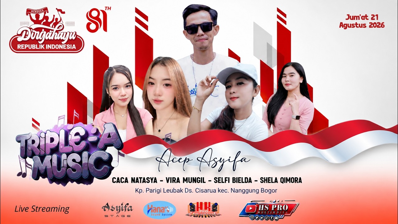 🔴 LIVE STREAMING || TRIPLE A MUSIC|| KP PARIGI NYUNGCUNG BOGOR