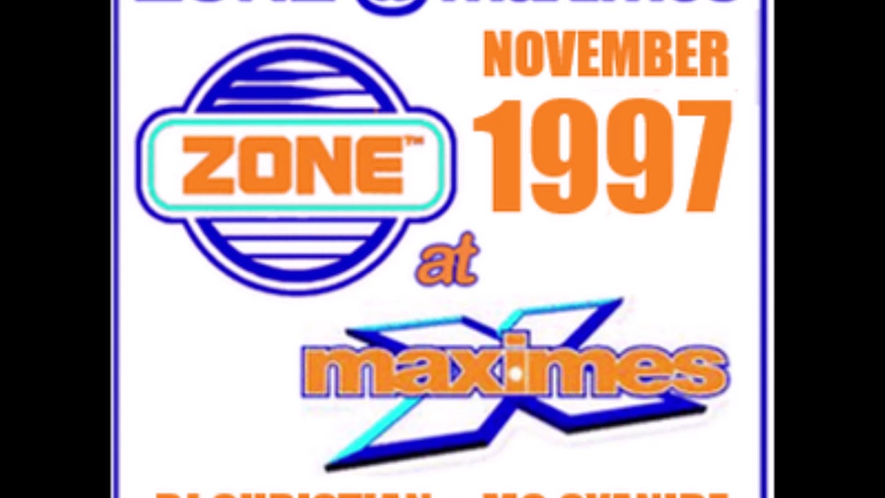 Zone At Maximes Dj Christian and Mc Cyanide 14th November 1997