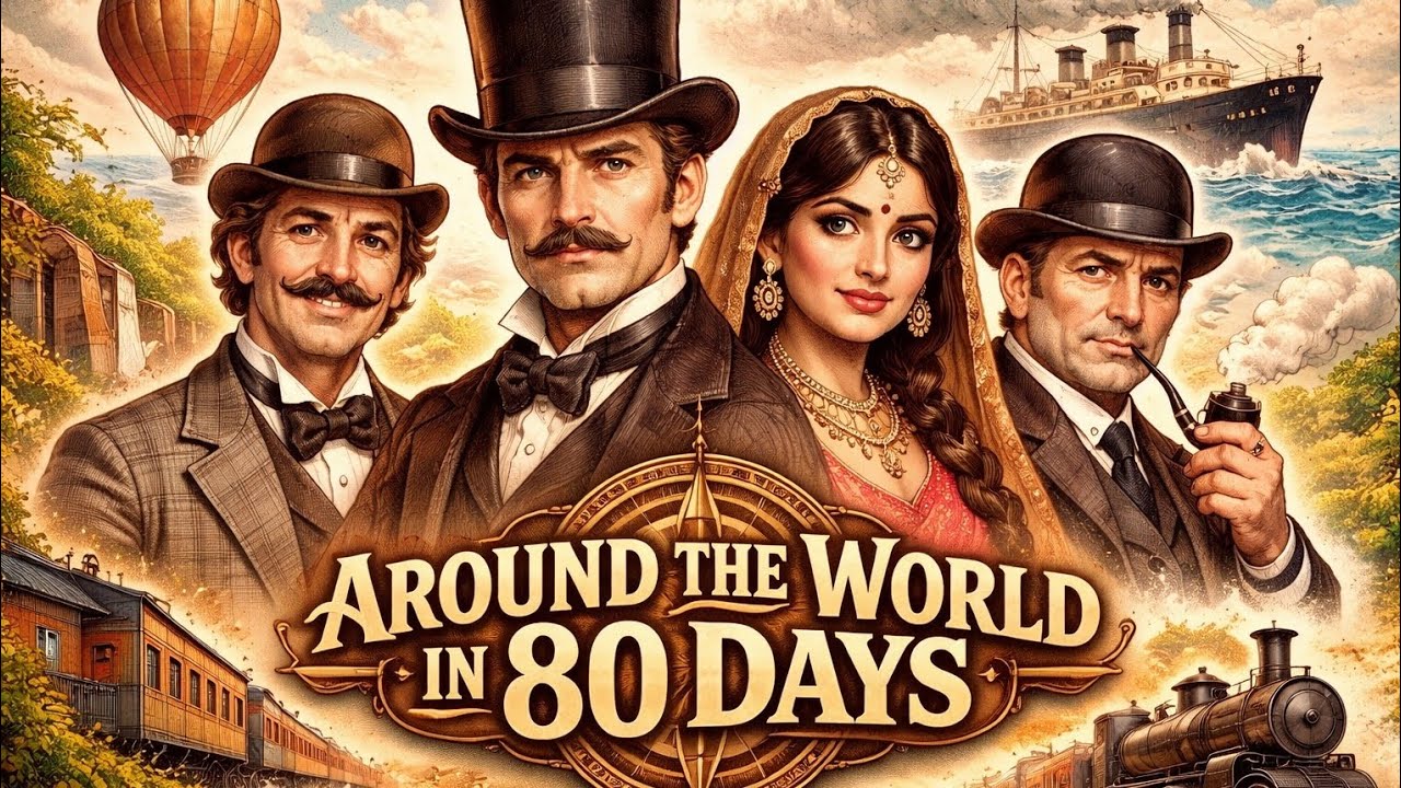 Around the World in 80 Days by Jules Gabriel Verne/12th std/hsc board/novel section 4.3