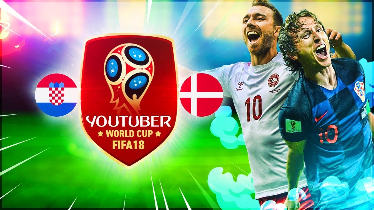 FIFA18 | YOUTUBER WORLD CUP - CROATIE vs DANEMARK (vs KREEKS)