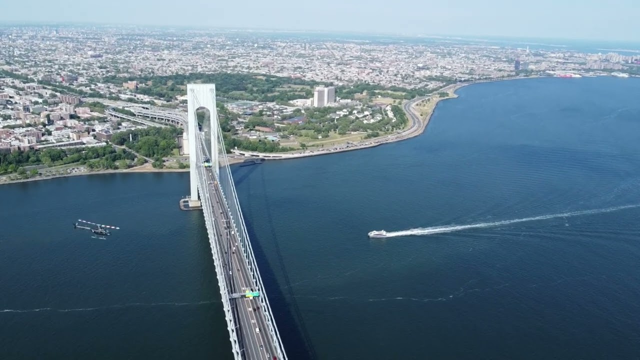 Verrazano Bridge DRONE VIDEO