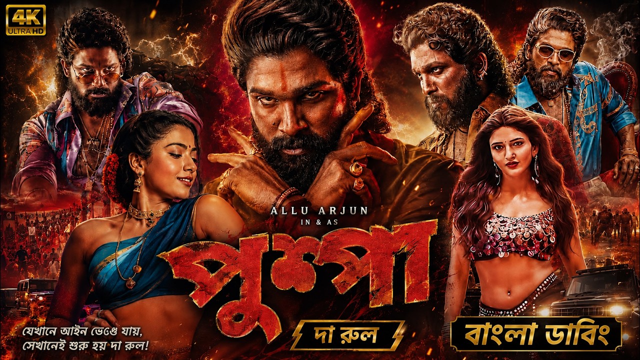 PUSHPA Bangla Dubbing Full Movie 2026 | Allu Arjun Movie | Tamil Bangla Movie | তামিল বাংলা মুভি