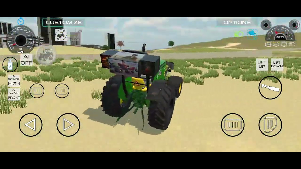 Game 🎮 and Nishu Bhai ka tochan King 👑 tractor 🚜 and car 🚗🚨 and please support me and video like 🙏