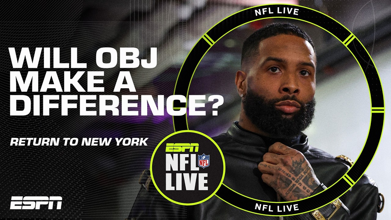 Какое влияние Odell Beckham Jr. окажет на Giants + как Malik Willis может помочь Dolphins | NFL Live