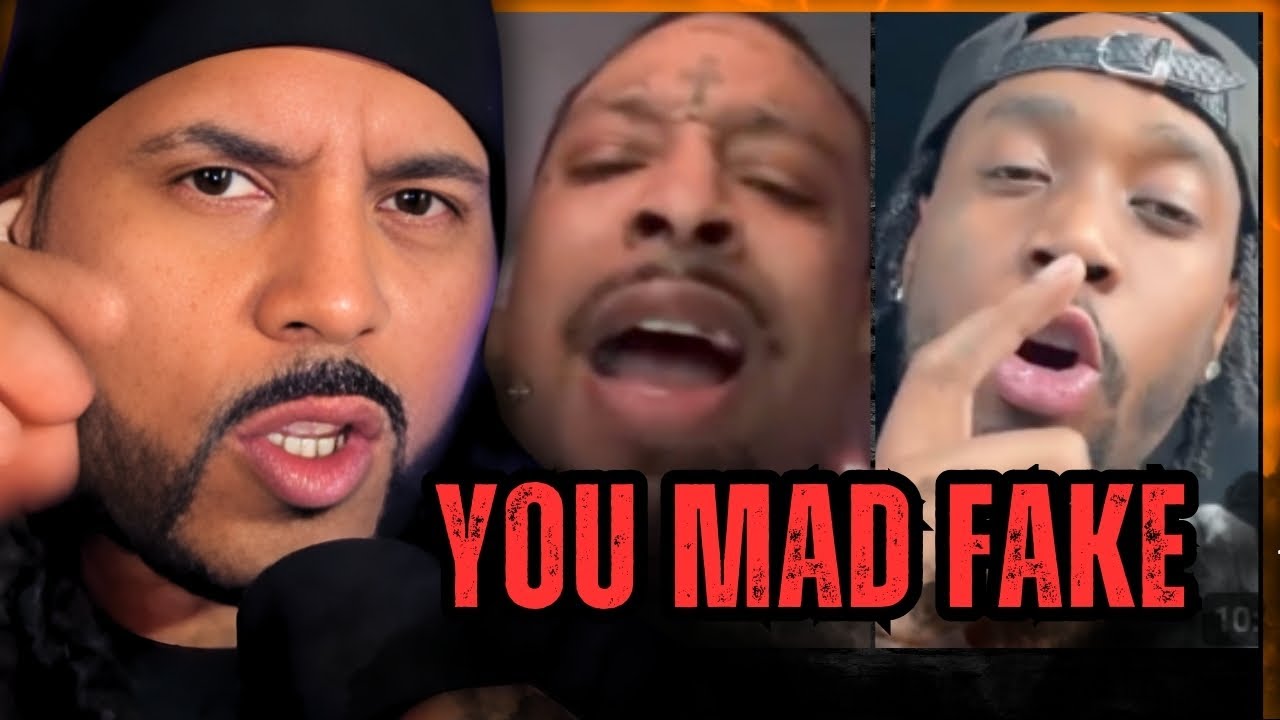 21 SAVAGE CRASHES OUT On Fivio Foreign For ATTACKING His STREET CREDIBILITY (rom reaction)