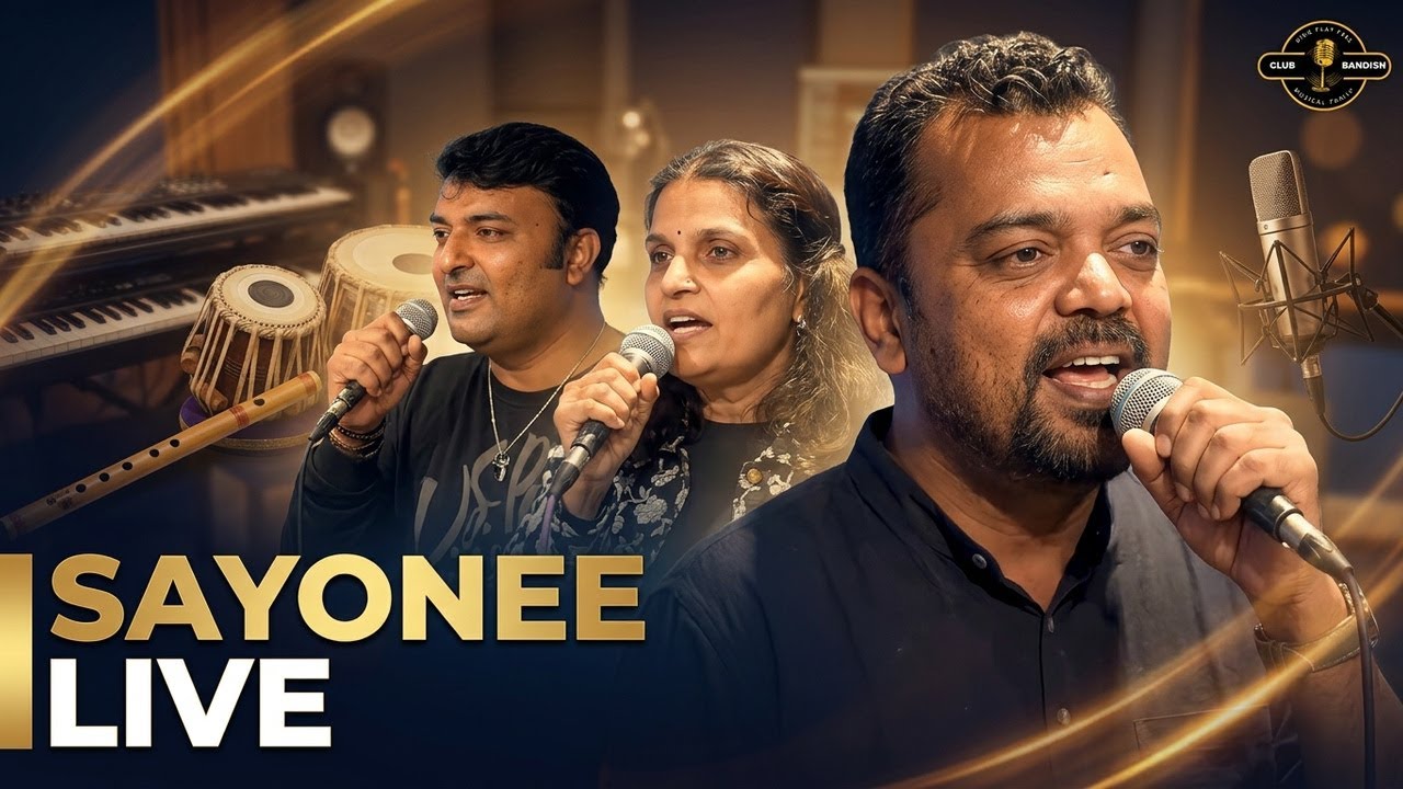 Sayonee | Junoon Band | Studio Performance | Gaurav Pathak, Jagat Joshi, Ritu Joshi | Club Bandish