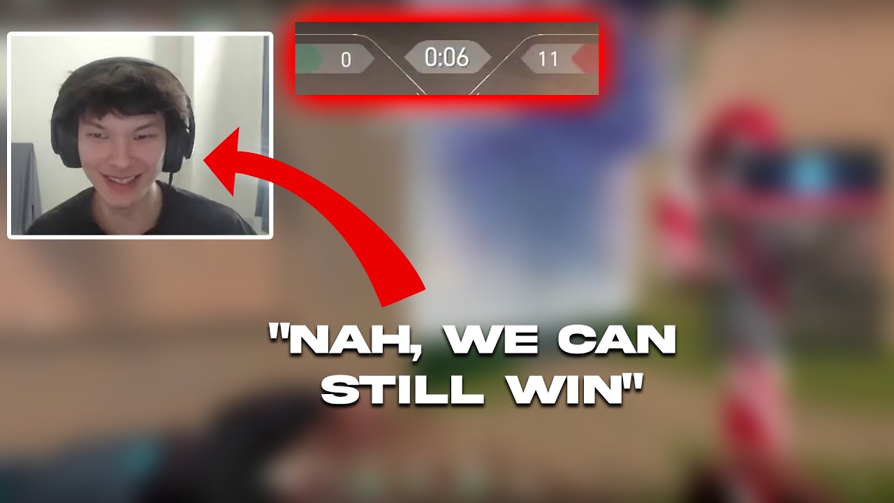 Sinatraa INSANE 0-11 Comeback in Valorant Ranked (ft. crashies)