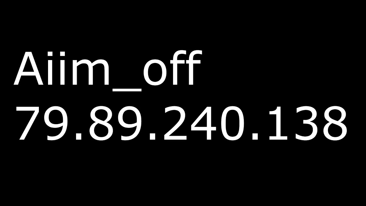 ip dropped funcraft Aiim_off, BaDZz_, ByCreepsss etc