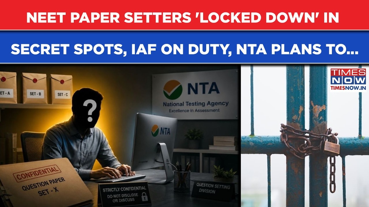 NEET Paper Setters In Undisclosed Location, Phones Seized, IAF On Duty, NTA Does This Amid Leak Fear