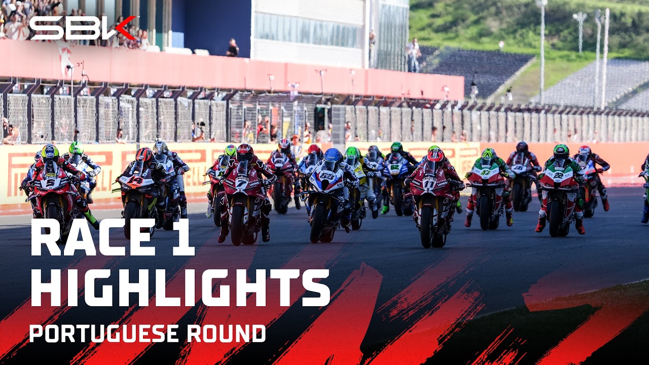 ОСНОВНЫЕ МОМЕНТЫ великолепной первой гонки в Портимао 💯 | 2026 #PortugueseWorldSBK 🇵🇹