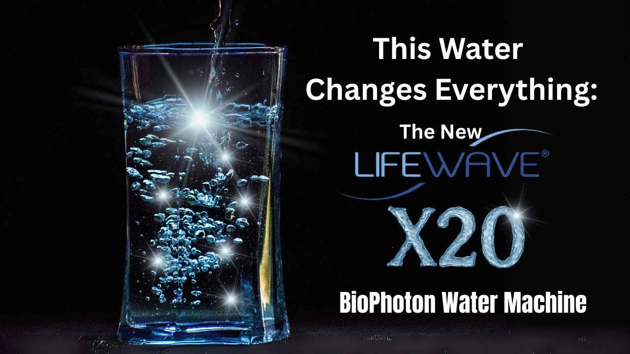 Lifewave X20 Water Machine - The Water Machine That Reboots Your Body in Minutes
