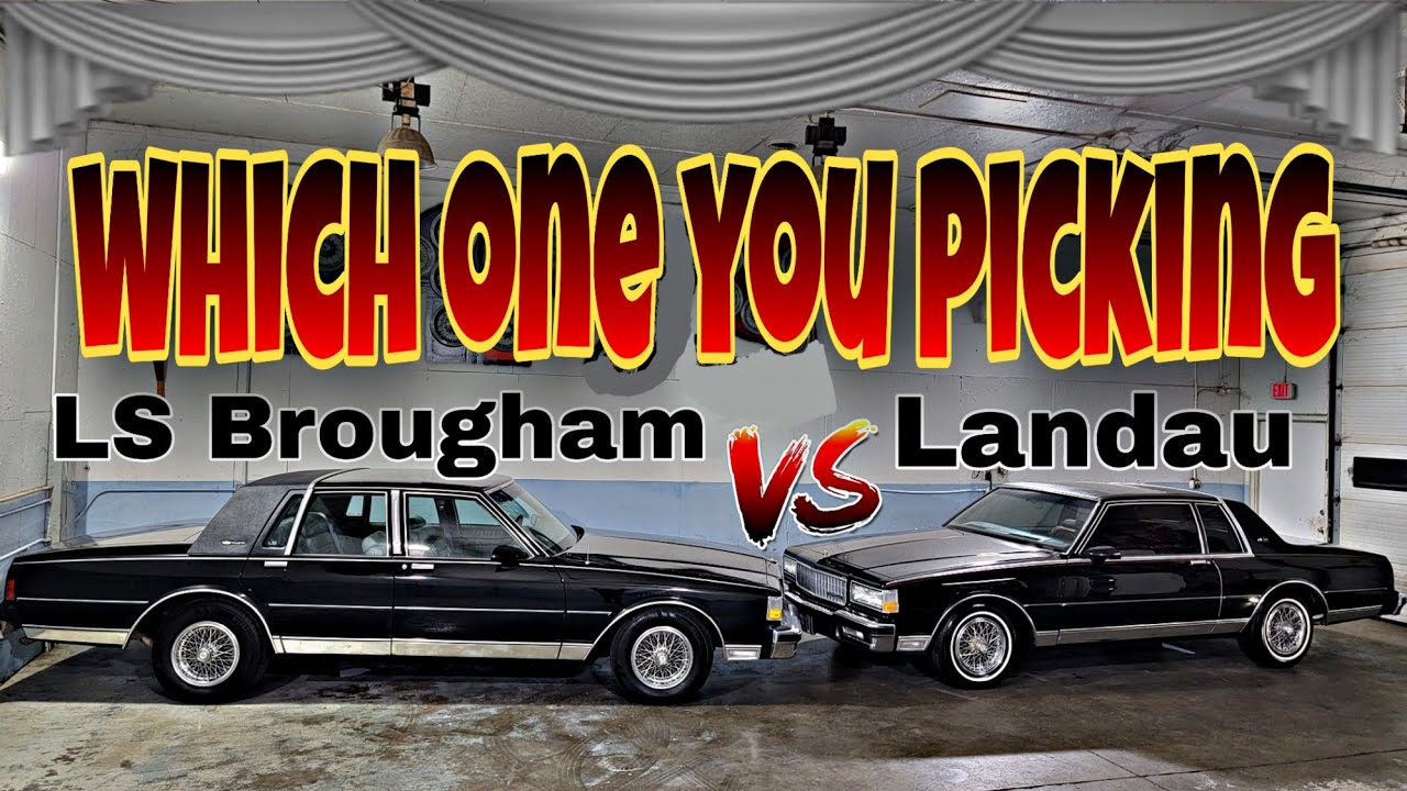 This is a hard Decision 1989 LS Brougham vs 1986 2door Landau