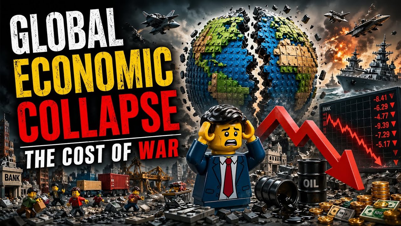 What Happens If The World Economy Collapses? (LEGO War Simulation)