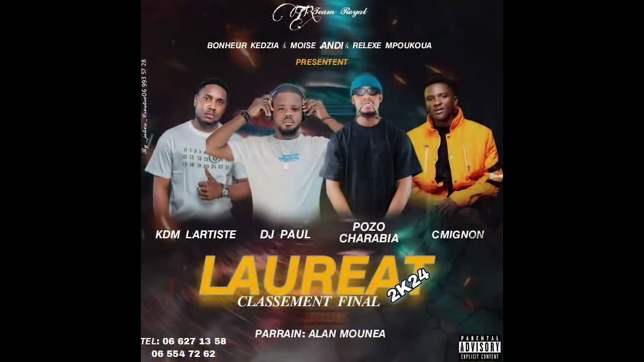 CMIGNON FEAT KDM L’ARTISTE, POZO CHARABIA, DJ PAUL _ LAURÉAT CLASSEMENT FINAL2K24 (mix by RLance)