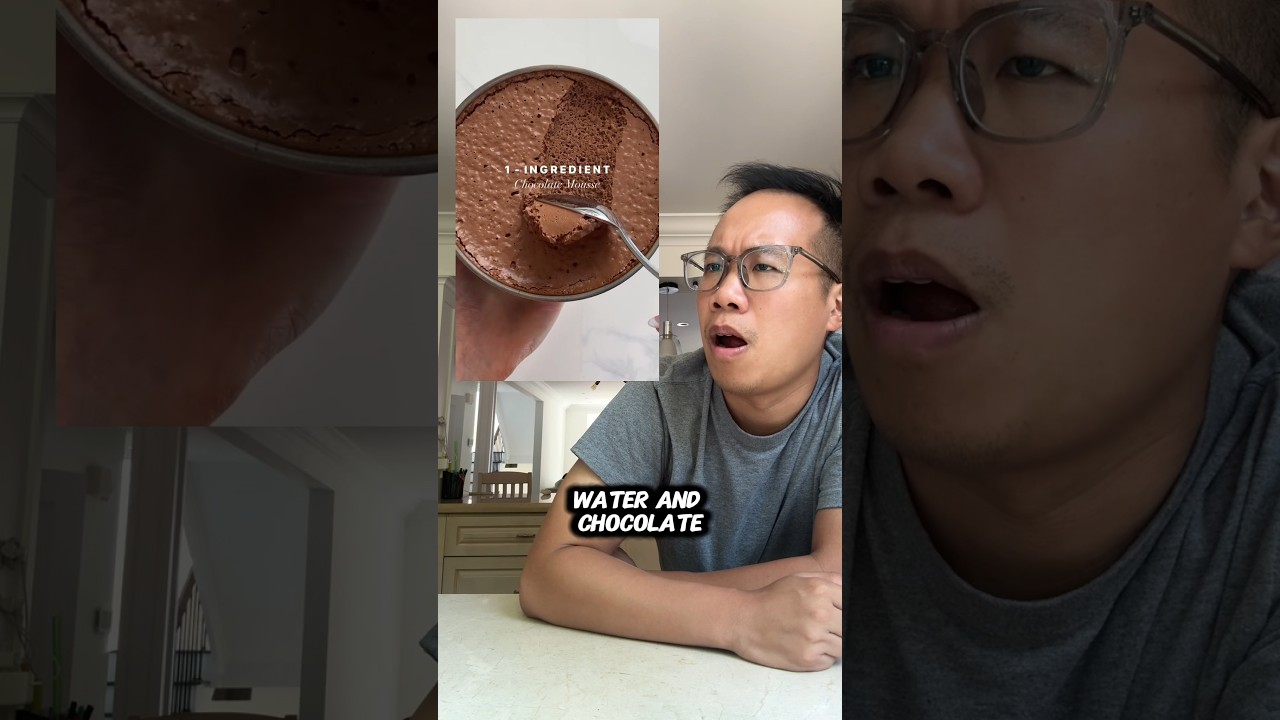 One Ingredient Chocolate Mousse? @lilsipper_official