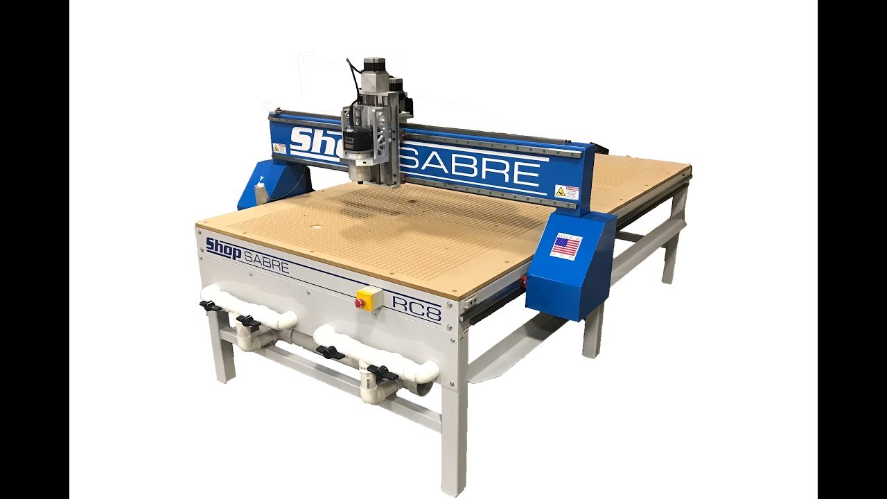 ShopSabre CNC - RC Series Walk Around with Routerbob