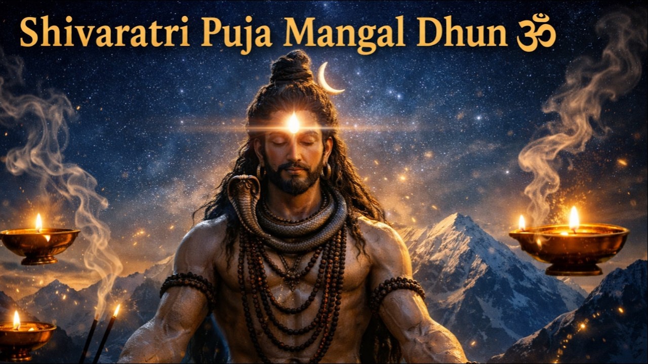 🕉️ Shivaratri Puja 🔔 Mangal Dhun 🌙 | Om Namah Shivaya 🙏 | Shivaratri Devotional Music 🎶