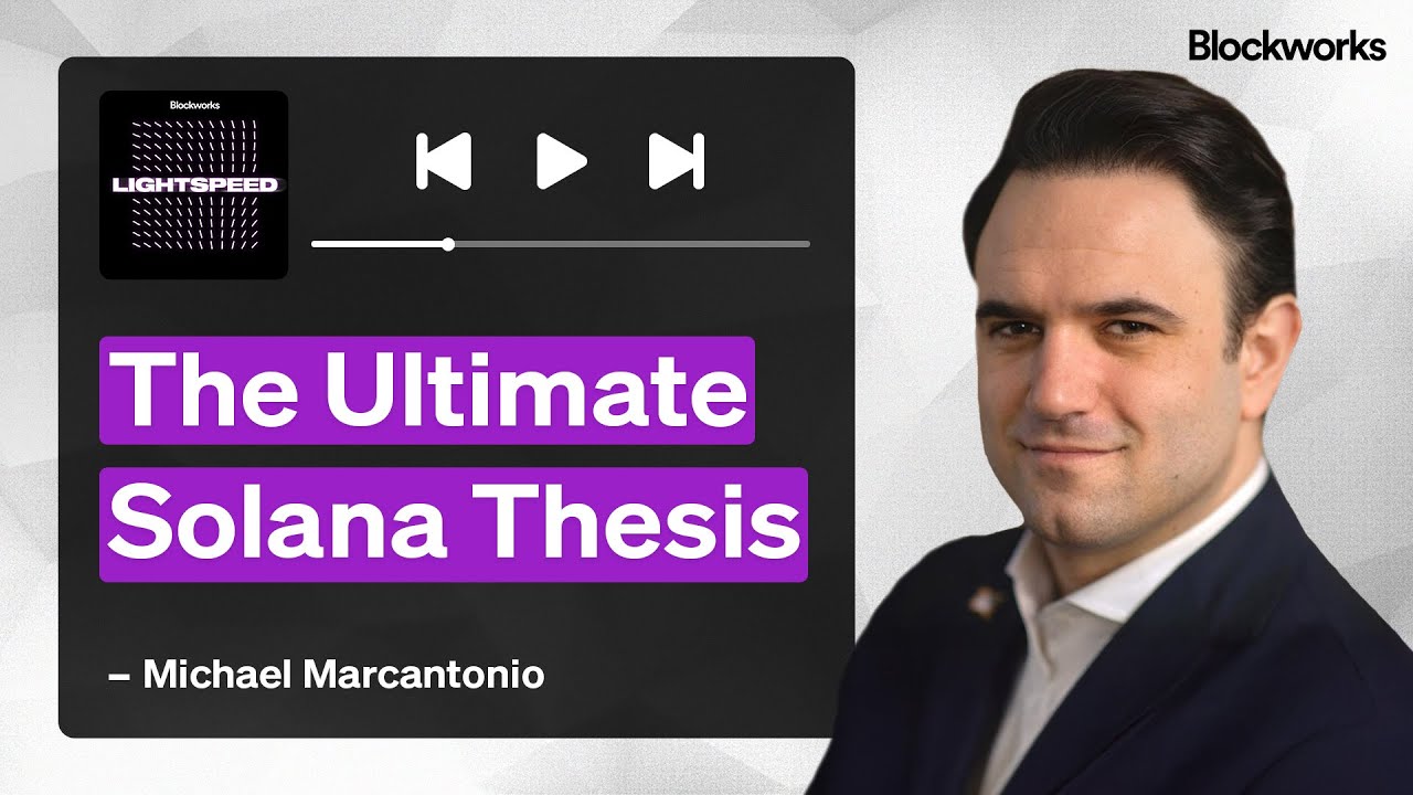 Solana's Decentralized Nasdaq Thesis With Michael Marcantonio