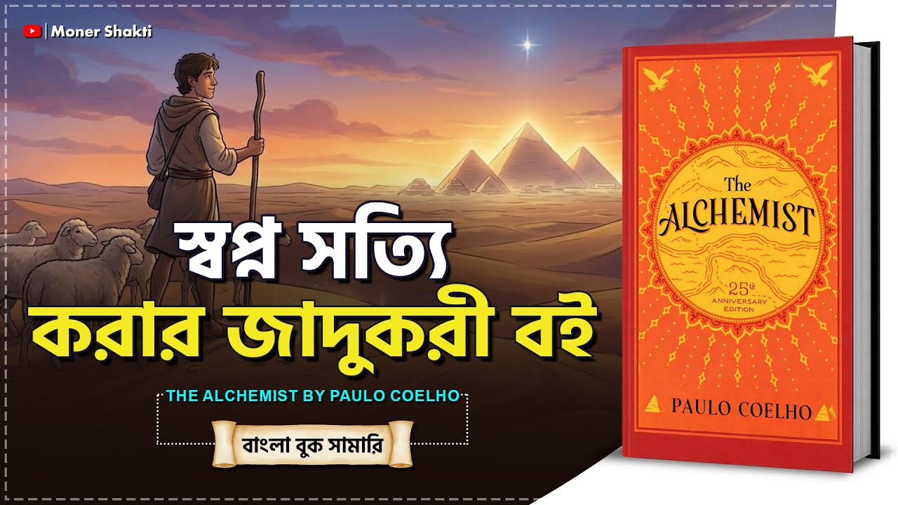 স্বপ্ন পূরণের জাদুকরী গল্প! ✨ | The Alchemist Bangla Book Summary | Paulo Coelho