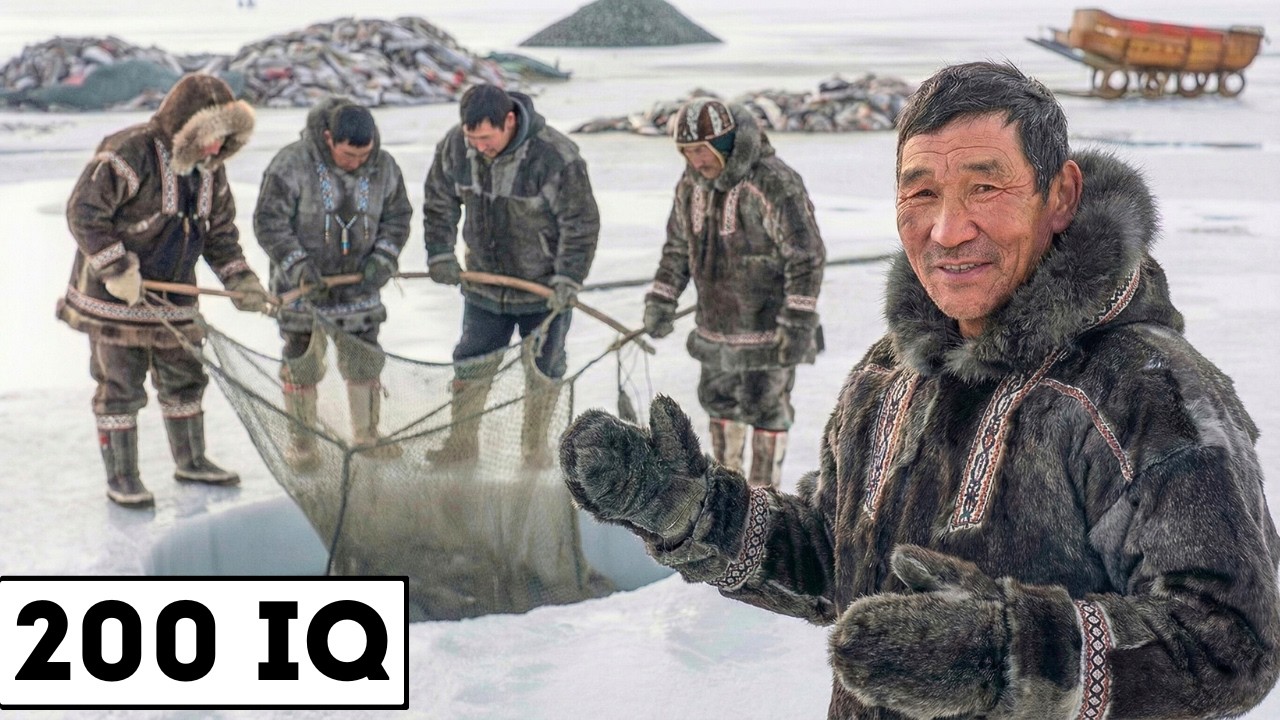 Как инуиты ловят 10 000 рыб, чтобы прокормить деревню