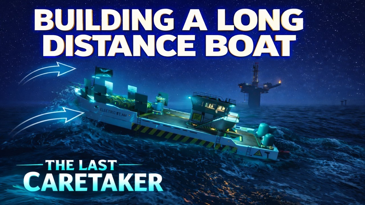 👉 How to Build a Long Range Boat in The Last Caretaker