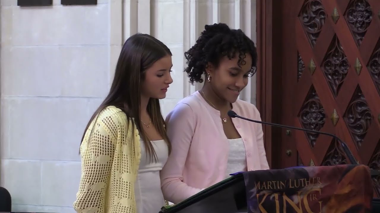 2026 MLK Jr. Chapel Address — Student Speakers