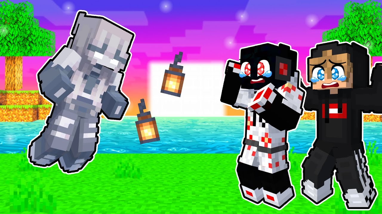 Sunt *FANTOMA* si imi *TROLEZ* prieteni in minecraft?!