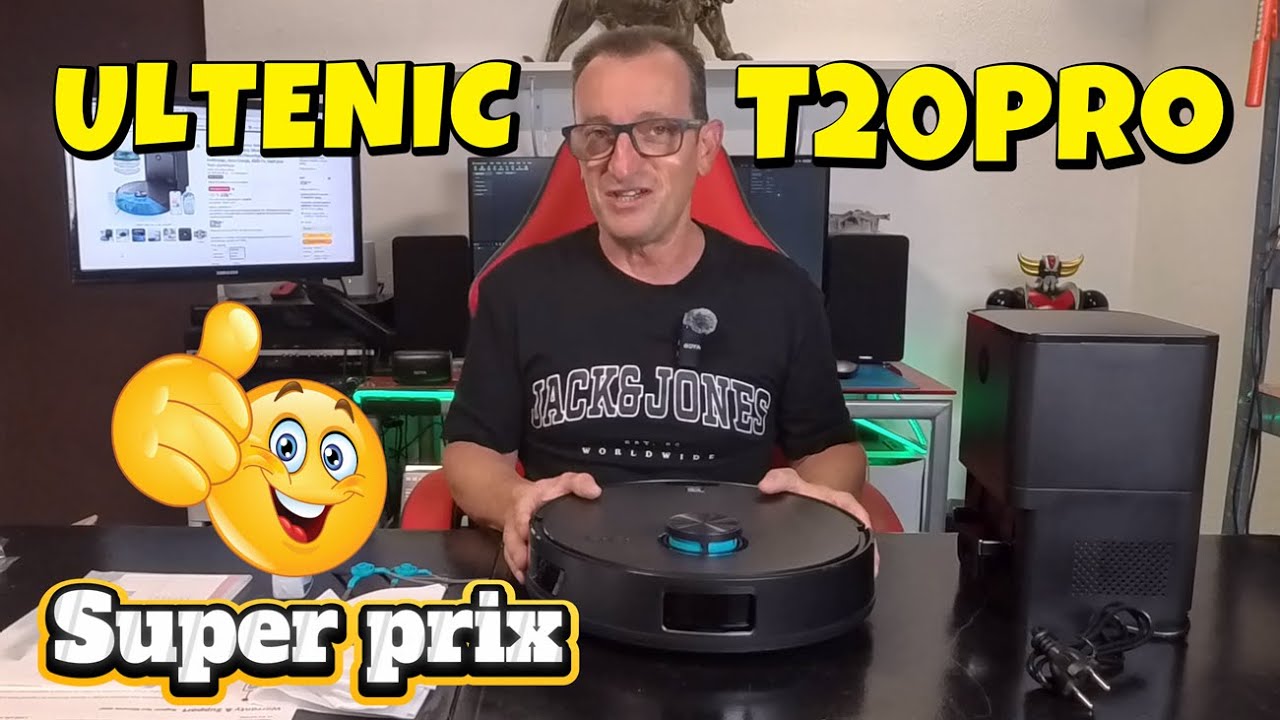 ULTENIC T20PRO Robot aspirateur laveur , vraiment pas cher !