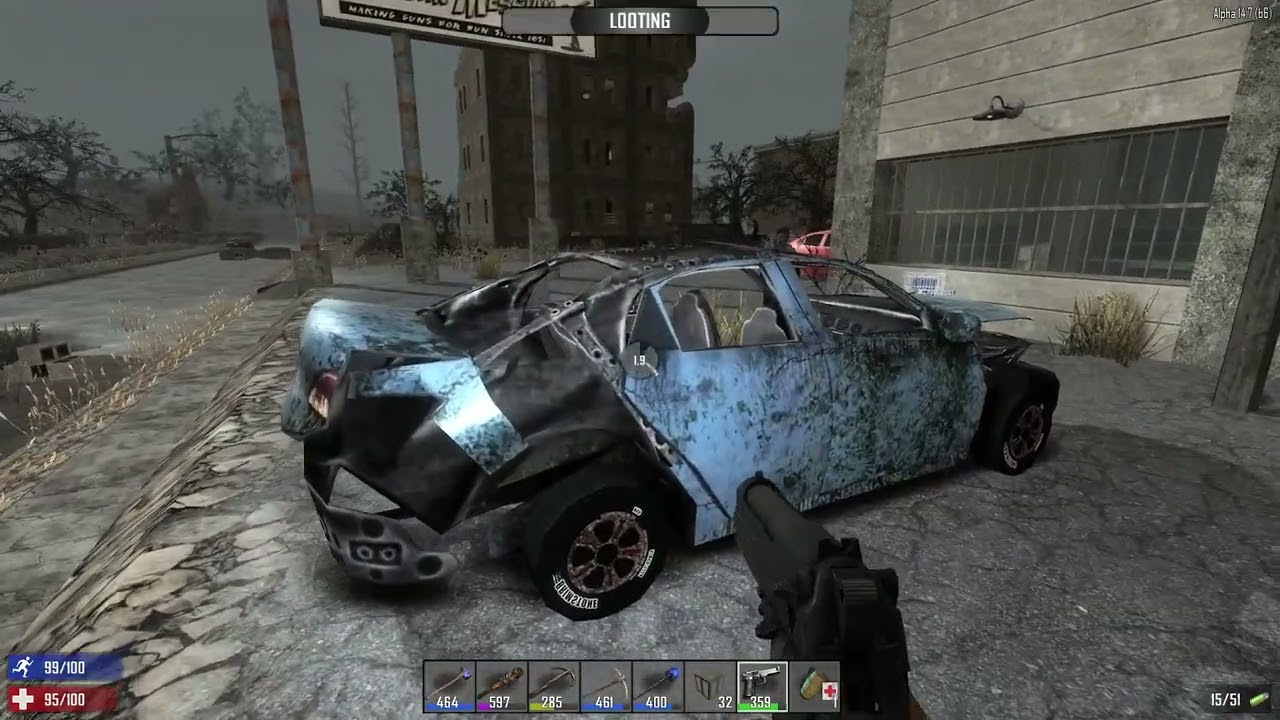 7 days to die alpha 14.7 #10 Wyprawa po skarb