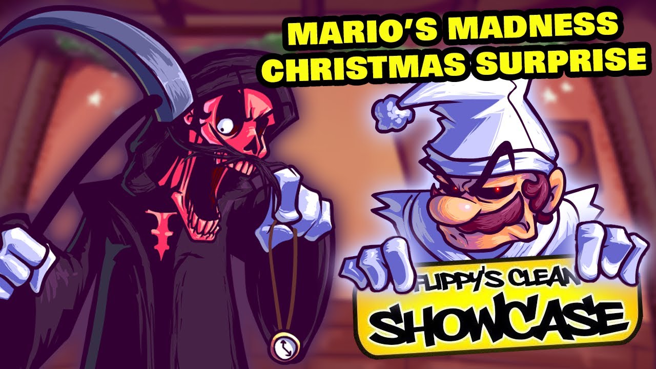 Новое весёлое обновление для Mario's Madness! | Демонстрация модов для FNF | Рождественский сюрпр...