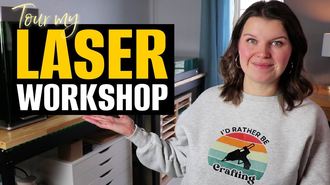 Laser Workshop Tour - tips for setting up and organizing your laser