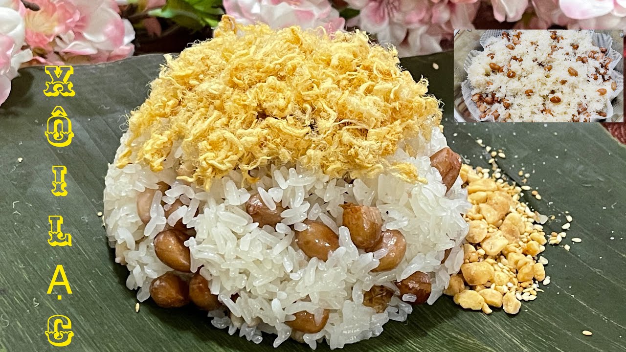 XÔI LẠC-Cách nấu XÔI bằng nồi INSTANT POT và mẹo nhỏ đồ xôi bằng nồi hấp thường cho xôi ngon,dẻo